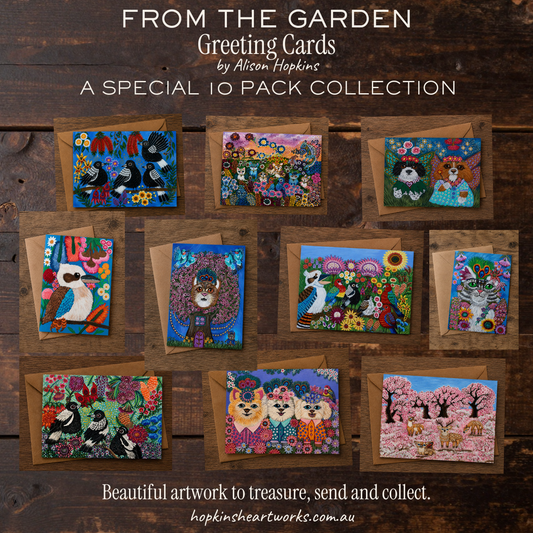 From The Garden – Complete 10‑Pack Greeting Card Collection Bundle