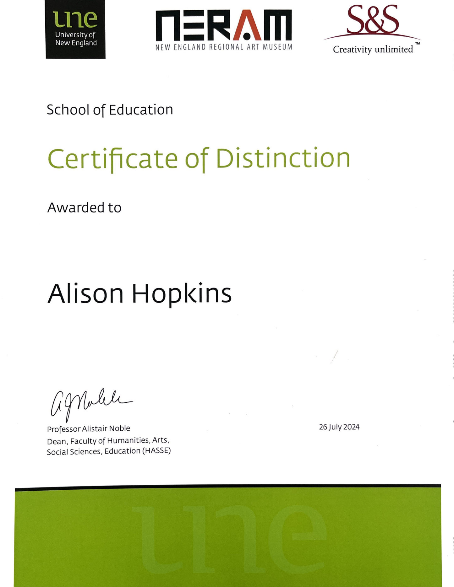Kookaburra In Bloom - Distinction Award