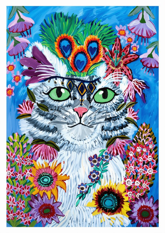 The Peacock Cat